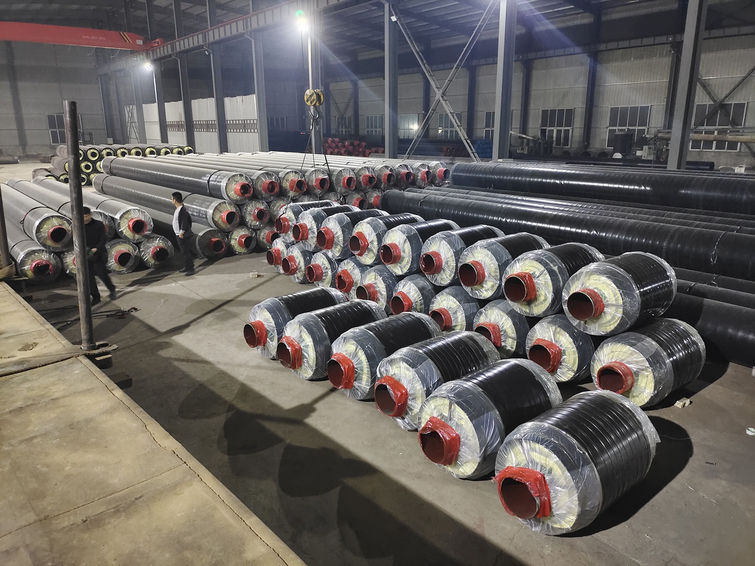 ​钢套钢蒸汽保温钢管