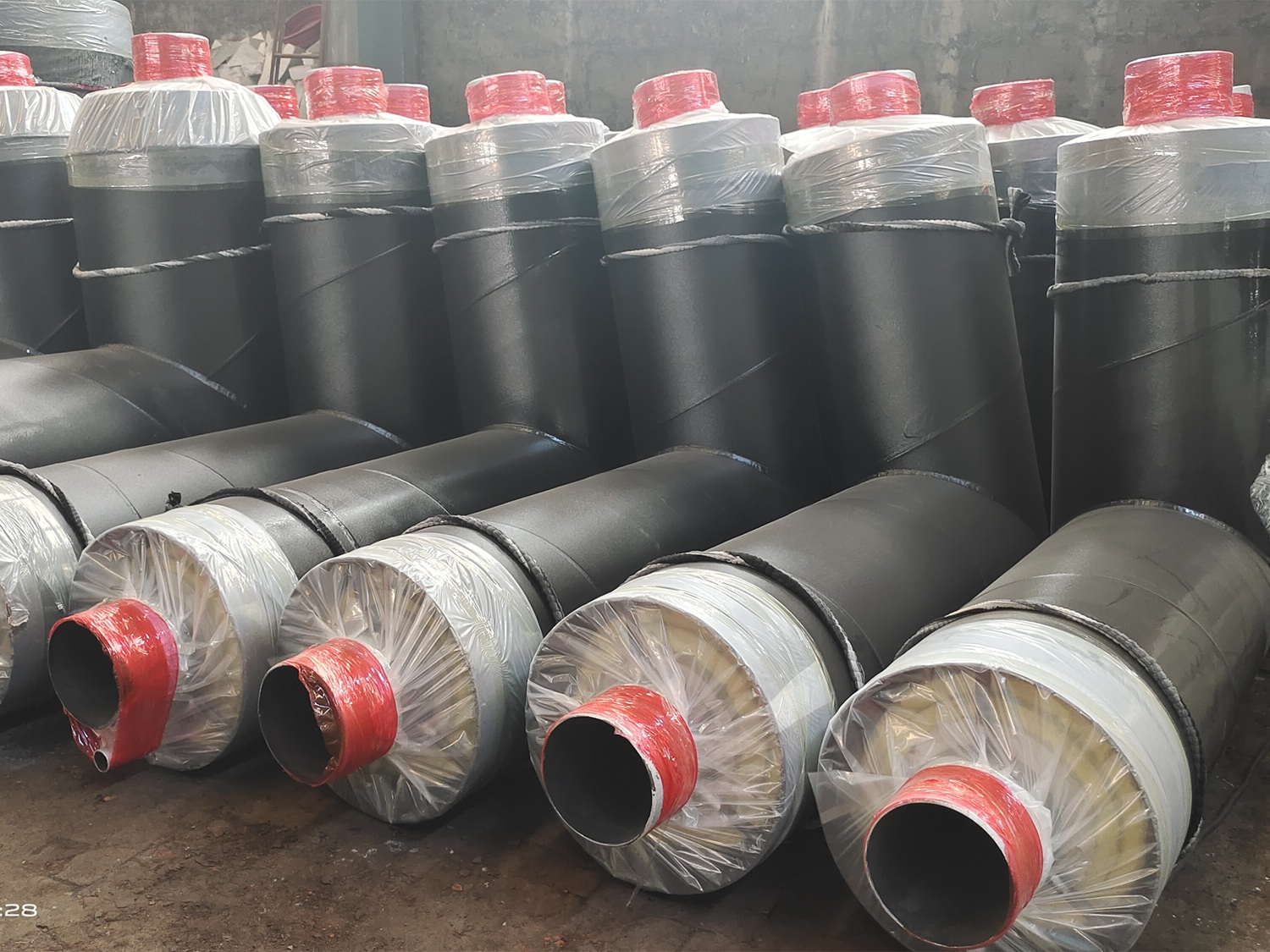 ​钢套钢蒸汽保温钢管